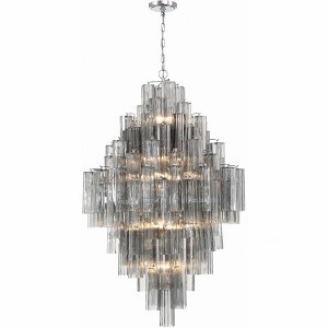 Crystorama Lighting Addis 20 - Light Chandelier in  Polished Chrome - 1 of 4