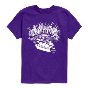 Boys' - NASCAR - Daytona 500 Stars And Stripes Short Sleeve Graphic T-Shirt - 1 of 2