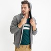 Lands' End Men's Serious Sweats Full Zip High Pile Fleece Hoodie - image 3 of 4