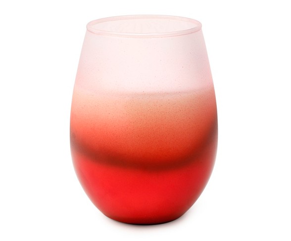 Gold Ombre Glass Candle (12oz) - Peppermint Vanilla - Vineyard Hill Naturals by Paddywax