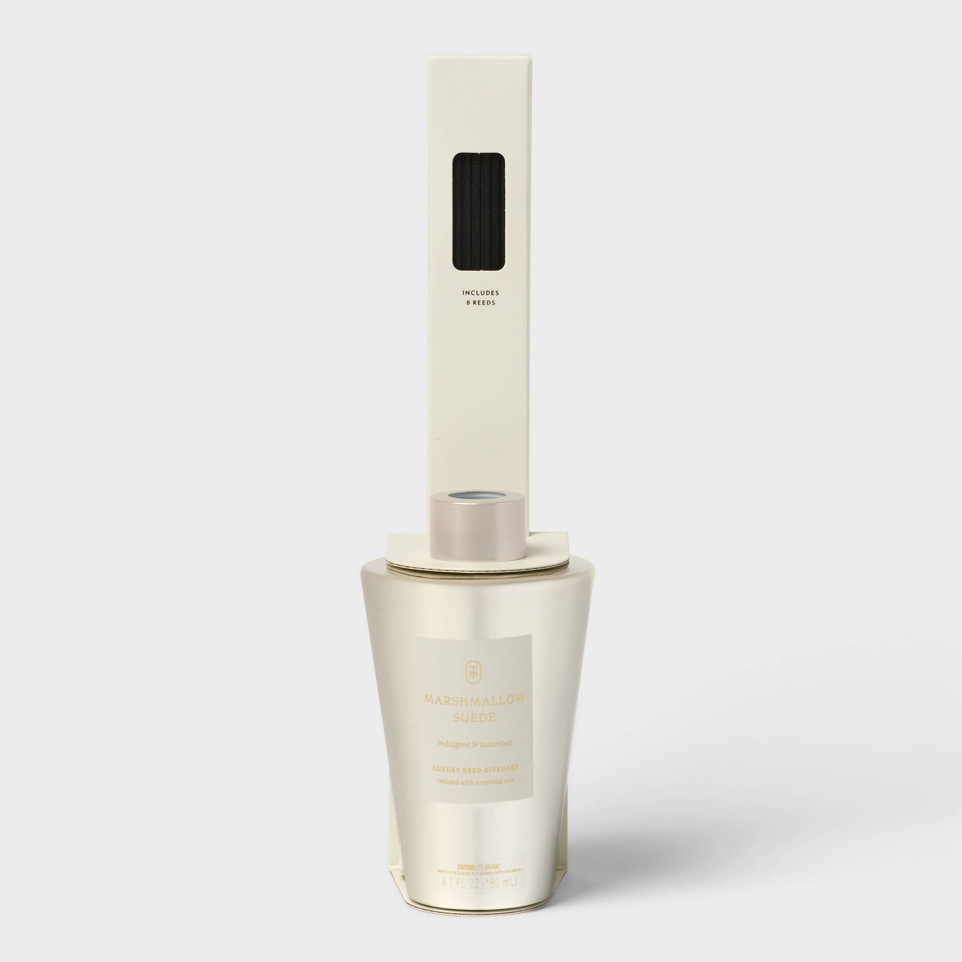 6oz Reed Diffuser Marshmallow Suede - Threshold™