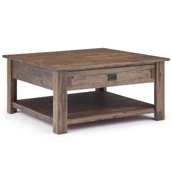 38" Garret Solid Square Coffee Table - WyndenHall
