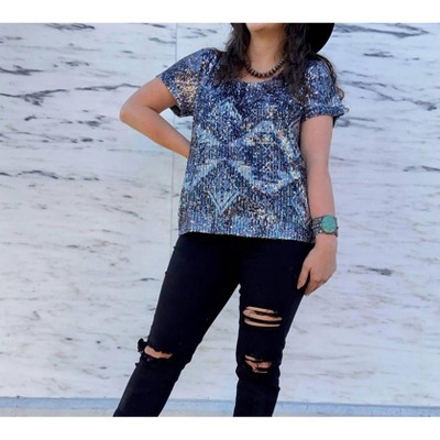 Women's Starla Sparkle Top - TASHA POLIZZI