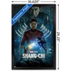 Trends International Marvel Shang-Chi - Official One Sheet Framed Wall Poster Prints - 3 of 4