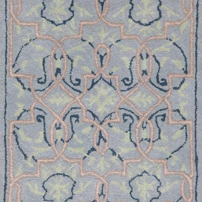 44&#34; Long Minuteman International Rectangle Wool Indoor Hearth Rug Turkish Tabriz - ACHLA Designs, 3 of 9