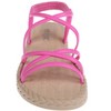 Fifth & Luxe Cute Strappy Sandals For Women - Comfortable Beach Sandals For Women, Casual and Dressy Flats with Braided Outsole - image 4 of 4