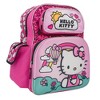 Hello Kitty Backpack for Girls, Sanrio Kawaii Bookbag, 16 Inch Anime School Bag with 3D Features - image 2 of 4