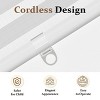Heynemo Cordless Zebra Blinds, Modern Adjustable Pull Down Shades for Windows Light Filtering Day and Night for Home Office - 3 of 4