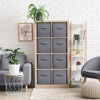 Sorbus 13 Inch 8 Pack Sturdy Collapsible Fabric Storage Cubes with Handle - for Organizing Clothes, Toys, Books, Shelves & more - 2 of 4