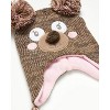 Girls Critter Winter Hat and 2 Pair Gloves or Mittens (Toddler/Little Girls) - 2 of 4
