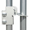 vidaXL Chicken Coop Silver Galvanized steel 26x6.5x6.5 feet Durable - 4 of 4