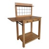 Outdoor Potting Bench - Light Brown - TK Classics - image 4 of 4