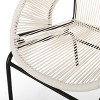 PAGED Patio Dining Chairs Set of 2 Minimalist Style Patio Chairs with Clean and Precise Lines for Backyard, Patio - 3 of 4