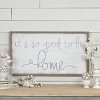 VIP Wood 36 in. White Home Sign - 2 of 3