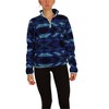 Aeropostale Womens Printed 1/4 Fleece Jacket - 2 of 4