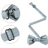 INSPIRE CHIC Men's Two Color Layered Adjustable Solid Color Bow Ties - 2 of 4