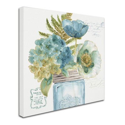 Trademark Fine Art -Lisa Audit 'My Greenhouse Bouquet III' Canvas Art