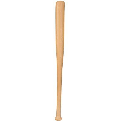 Adult Wood Look Plastic Baseball Bat