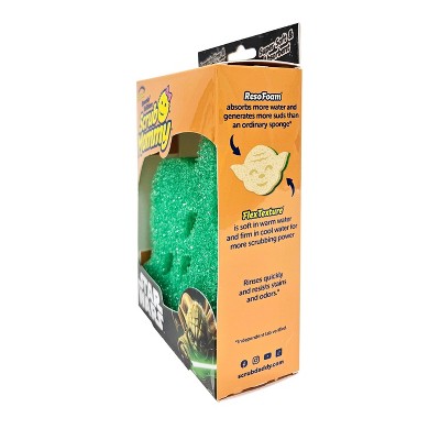 Scrub Daddy Scrub Mommy Yoda Sponges - 1ct