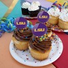 Louisiana State University Primary Logo Cupcake Picks Toppers Decoration Set of 6 - 4 of 4