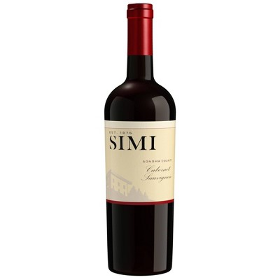 SIMI Sonoma County Cabernet Sauvignon Red Wine - 750ml Bottle