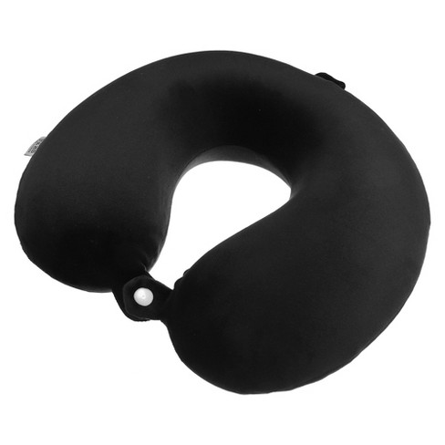 Cabeau Evolution S3 Memory Foam Travel Neck Pillow with Seat Strap, One  Size, Black 