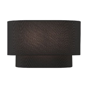 Livex Lighting Bainbridge 2 - Light Wall Light in  Black - 1 of 4