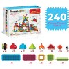 240-Piece Hedgehog Building Blocks Set, Interlocking 3D Shapes for STEAM Education and Creative Play Ages 3+ - 3 of 4