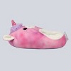 Squishmallows Kids' Lola the Unicorn Plush Slippers - Berry Purple - 3 of 4