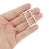 Unique Bargains Eight Faux Pearls Shoelace Charms 1 Pair - 3 of 4