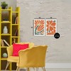 Stupell Industries Midcentury Flower Abstracts 2pc Framed Giclee Art Set - 3 of 4