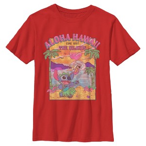 Boy's Lilo & Stitch Come Visit the Islands T-Shirt - 1 of 4