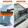 Racxily 3 In 1 Windshield Ice Scraper Extendable Car Snow Removal Tool Telescoping Car Broom Snow Shovel Automobile Frost Removal - 4 of 4