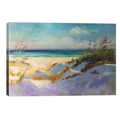 12" x 18" x 0.75" Seascape In North Sea by Katharina Valeeva Unframed Wall Canvas - iCanvas