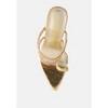 Tickle Me Toe Ring Stiletto Women Sandals - 3 of 4