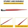 49" Hay Spear, Heavy-Duty Quick-Attach Square Bale Spike, Hay Bale Spear, Includes 2 Stabilizer Prongs, Hex Nut & Sleeve for Tractor Bucket Loaders - 4 of 4