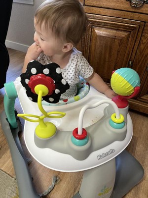 Kolcraft Tiny Steps - Andador de actividades 2 en 1 para bebé, caminador  plegable para bebés con ruedas, caminador de empuje para bebé sentado y