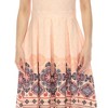 Women's Fit and Flare Knee Length Dress - 4 of 4
