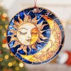 Sun and Moon Christmas Ornaments 2025, Sun Moon Ornament Hanging for Tree, Home, Garden - 3 of 3