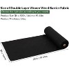 Weed Barrier Landscape Fabric, 3Ft x 300Ft, Heavy Duty 5.8 Oz Woven Geotextile for Weed Control, Garden Ground Cover Mat, Durable, Tear-Resistant - 2 of 4
