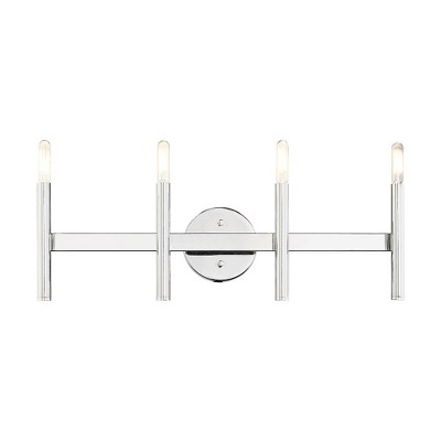Livex Lighting Copenhagen 4 - Light Vanity in  Polished Chrome