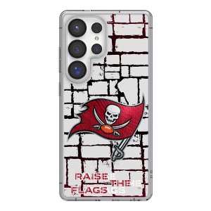 NFL NFC Teams Brick Wall Clear Cell Phone Case for Samsung Galaxy - 1 of 4