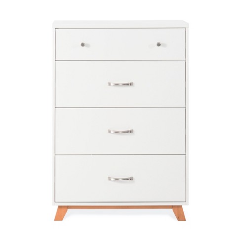 Forever Eclectic By Child Craft Soho 4 Drawer Chest Matte White