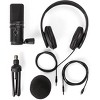 Zoom ZUM-2 Podcast Mic Pack, Podcast USB Microphone, Headphones - 2 of 4
