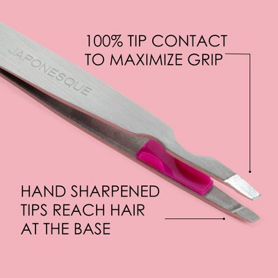 JAPONESQUE Smart-Guide Slant Tweezer