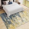 Modern Abstract Living Room Rug Washable Area Rugs for Bedroom - 3 of 4