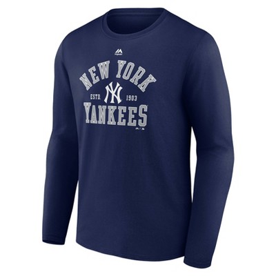 MLB New York Yankees Men's Long Sleeve Core T-Shirt