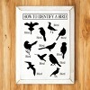 Slickblue Bird Guide Wooden Sign, Knotty Pine 9x12 Inch Wall Decor, Rustic Style, Color Options - 3 of 3