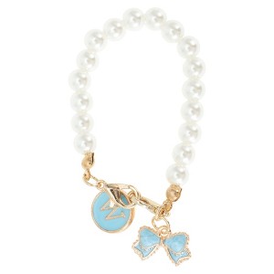 Unique Bargains Pearl Chain Bow Water Cup Pendant 1 Pc - 1 of 4