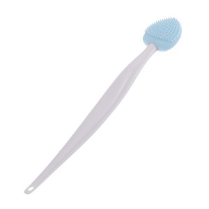 Unique Bargains Soft Plastic Silicone Cleansing Brush Heart-shaped Nose 5.31"x0.87" 1 Pc - 1 of 4